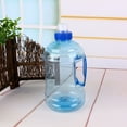 thumbnail image 2 of Water Bottle, Blue 1L Practical Sports  With Handle And Push For Picnic For Playing Basketball, 2 of 7