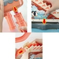 thumbnail image 4 of Orange Kids Magnetic Fishing Toy Pool Set Penguin Slide Game Orange Design With Interactive Music Educational For Hand Eye Coordination Skill Development, 4 of 5