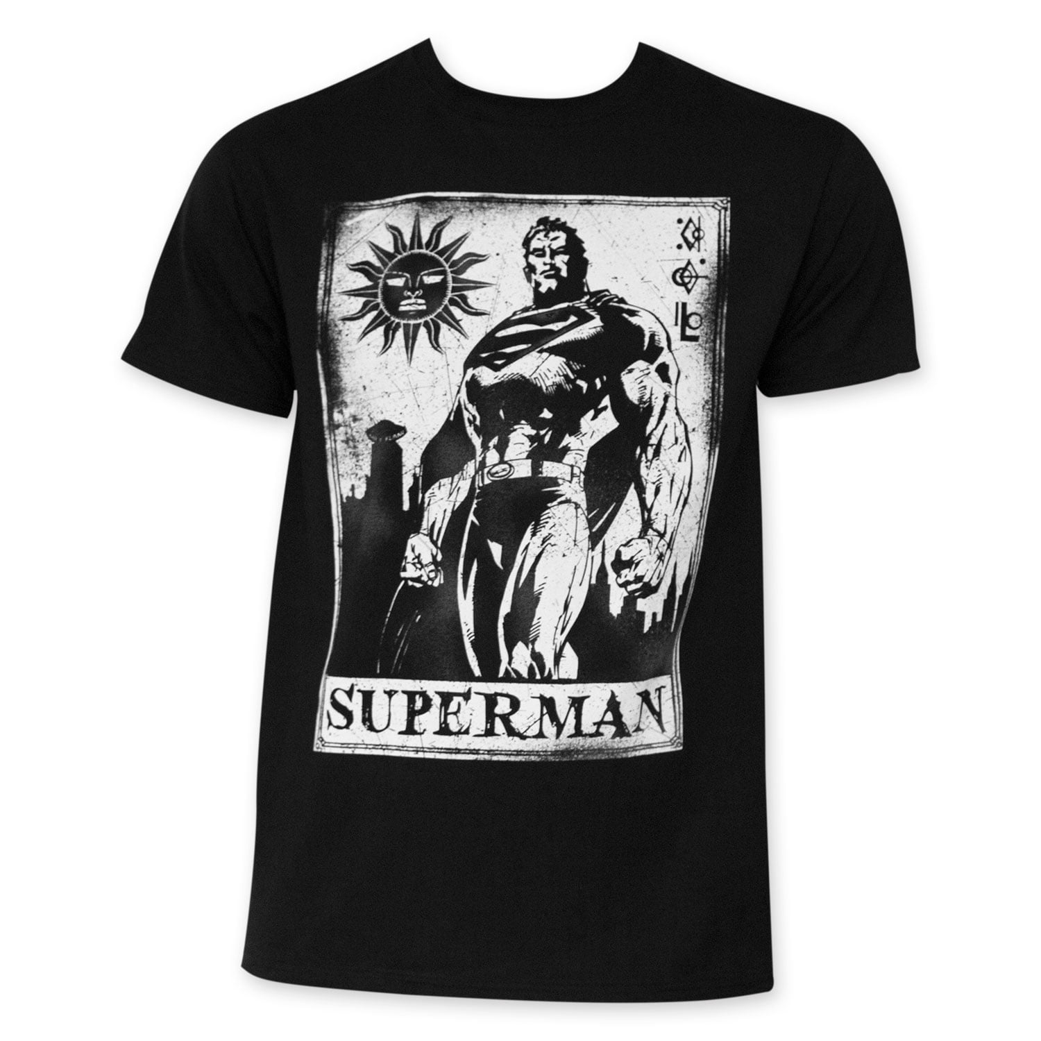 Superman White Card T-Shirt