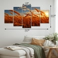 thumbnail image 4 of Designart "Harvesting Gold in Canada II" Farmhouse Metal Wall Art Set, 4 of 5
