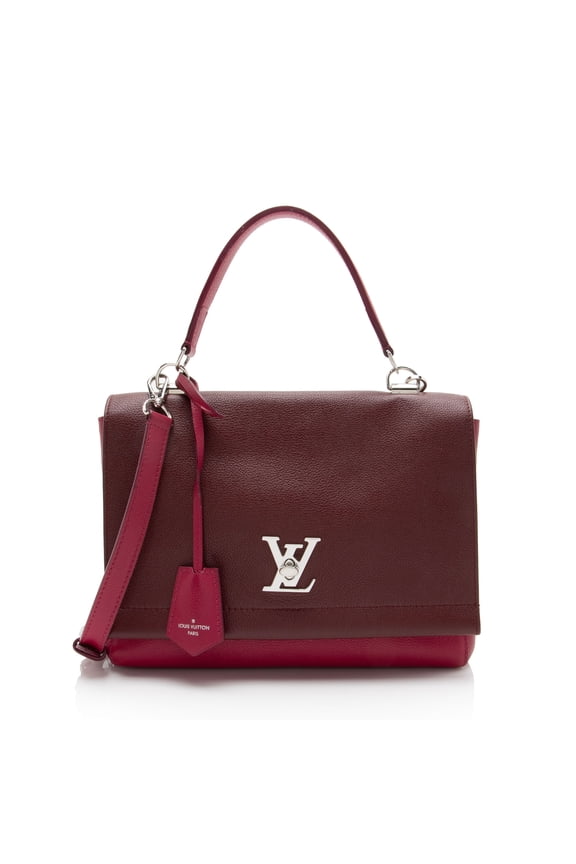 Pre-Owned Louis Vuitton Calfskin Lockme II Satchel