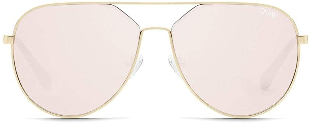 Quay Australia High Key Mini Black Frames Gold/Multicolor Mirror Sunglasses  SALE | eBay