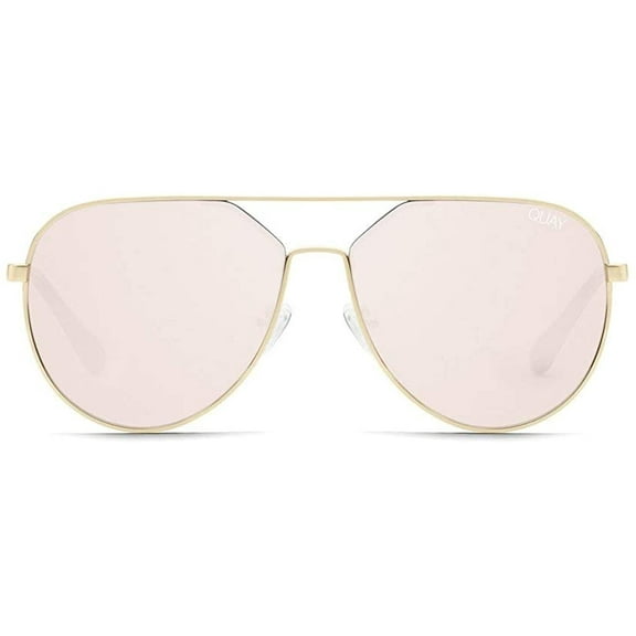 QUAY AUSTRALIA Hold Please Gold/Gold Mirror One Size