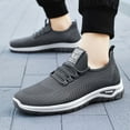 thumbnail image 3 of IUJSOY Running Sneakers for Men Lace up Athletic Soft Shoes for Gym Lightweight Tennis Shoes, 3 of 9