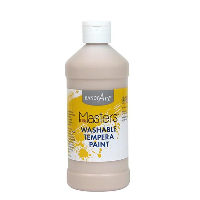 Rock Paint & Handy Art RPC211700-6 16 oz Little Masters Washable Paint, Peach - 6 Each
