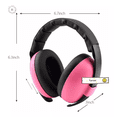 thumbnail image 2 of Orejeras Antiruido/auriculares Protectores Bebes rosa, 2 of 5