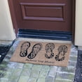 thumbnail image 2 of Rubber-Cal "Remove Your Shoes" Decorative Floor Mats, 18 x 30-Inch, 2 of 3