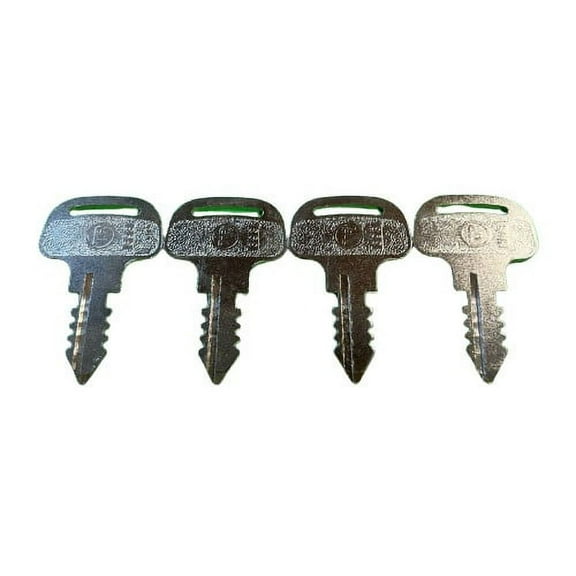 4 Pack 50# 393 18510-63720 Ignition Keys For Kubota Tractor Models M4900 M5700 M6800 M8200 M9540 M6040