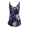 thumbnail image 3 of WISEFIN Womens Floral Print V-Neck Sleeveless Camisole Tank Tops, 3 of 4
