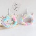 thumbnail image 5 of Diadema de maquillaje de unicornio, diadema bonita para la ducha, diadema de spa para mujeres y niñas, para lavarse la cara, Spa, maquillaje, deportes, 5 of 5