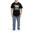thumbnail image 5 of CafePress - Save The Chubby Unicorn Men's Dark Pajamas - Men's Dark Loose Fit Cotton Pajama Set, 5 of 7