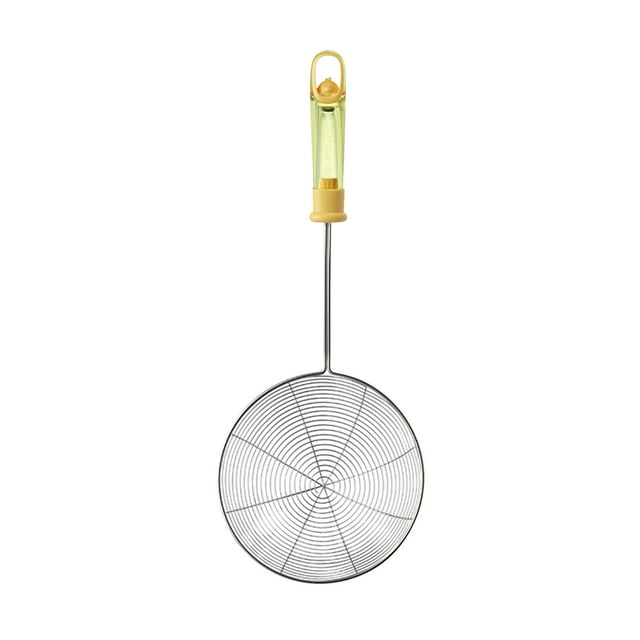 304 Stainless Steel Scoop Household Kitchen Lo Mein Dumpling Filter Screen Strainer Commercial Hot Pot Scoop
