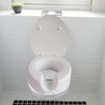 thumbnail image 1 of Asiento de inodoro ,r de asiento de inodoro,Portátil,Se adapta a la mayoría de los inodoros estándar,r de asiento de inodoro elev, 1 of 8