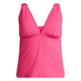 thumbnail image 6 of Time and Tru Women's and Women’s Plus V Neck Tankini Top, Sizes XS-2X, 6 of 6