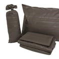 thumbnail image 1 of Sábanas Matrimonial 2500 Hilos Tacto Suave Egipcio Premium Café Onstore Embosado, 1 of 3