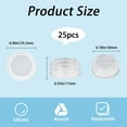 thumbnail image 2 of 50PCS 5 Sizes Plastic Bottle Salt and Pepper Shaker Stoppers 23/64 to 25/32 Inch Replacement Plug Reusable Clear Round End Insert Bottle Inner Plugs for Bottles Pipes Flower Pots, 2 of 9