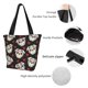 thumbnail image 4 of Balery PUG Bolsa de Hombro con Diseño, Bolsa Grande y Duradera, Bolsa Versátil para Compras, 4 of 6