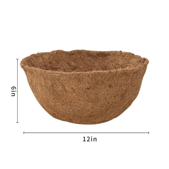 Mainstays 12 in Round Coco Fiber Liner,Coconut Fiber Material
