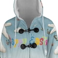 thumbnail image 4 of Happy Easter Bull Terrier American Flag Truck All Over Print 3D Hooded Duffle Toggle Coat Bully Dog Lovers Gifts Idea - 03001, 4 of 6