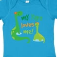 thumbnail image 4 of Inktastic My Yaya Loves Me Grandson Dinosaur Boys Baby Bodysuit, 4 of 5