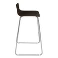 thumbnail image 4 of Ares Café High Stool- Mocha Walnut/Chrome, 4 of 4