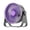 Gray, variant on USB Desk Fan ABS with LED Light 5 Speeds 90° Tilt Quiet for Home Portable 1pc
