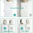 thumbnail image 6 of Bed Sheet Holder Straps Fitted Sheet Keepers Bedsheet Holders Fasteners - Elastic Adjustable Bedsheet Holders for a Wrinkle Bed Sheet, 6 of 10