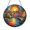 Acrylic 3.5 Inch, variant on Urban City Skyline Window Hanging Stained Glass Style Suncatcher, Decorative Home Accent