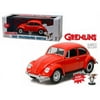 1967 Volkswagen Beetle Gremlins Movie (1984) with Gizmo Figure 1/18 Diecast Model Car by Greenlight