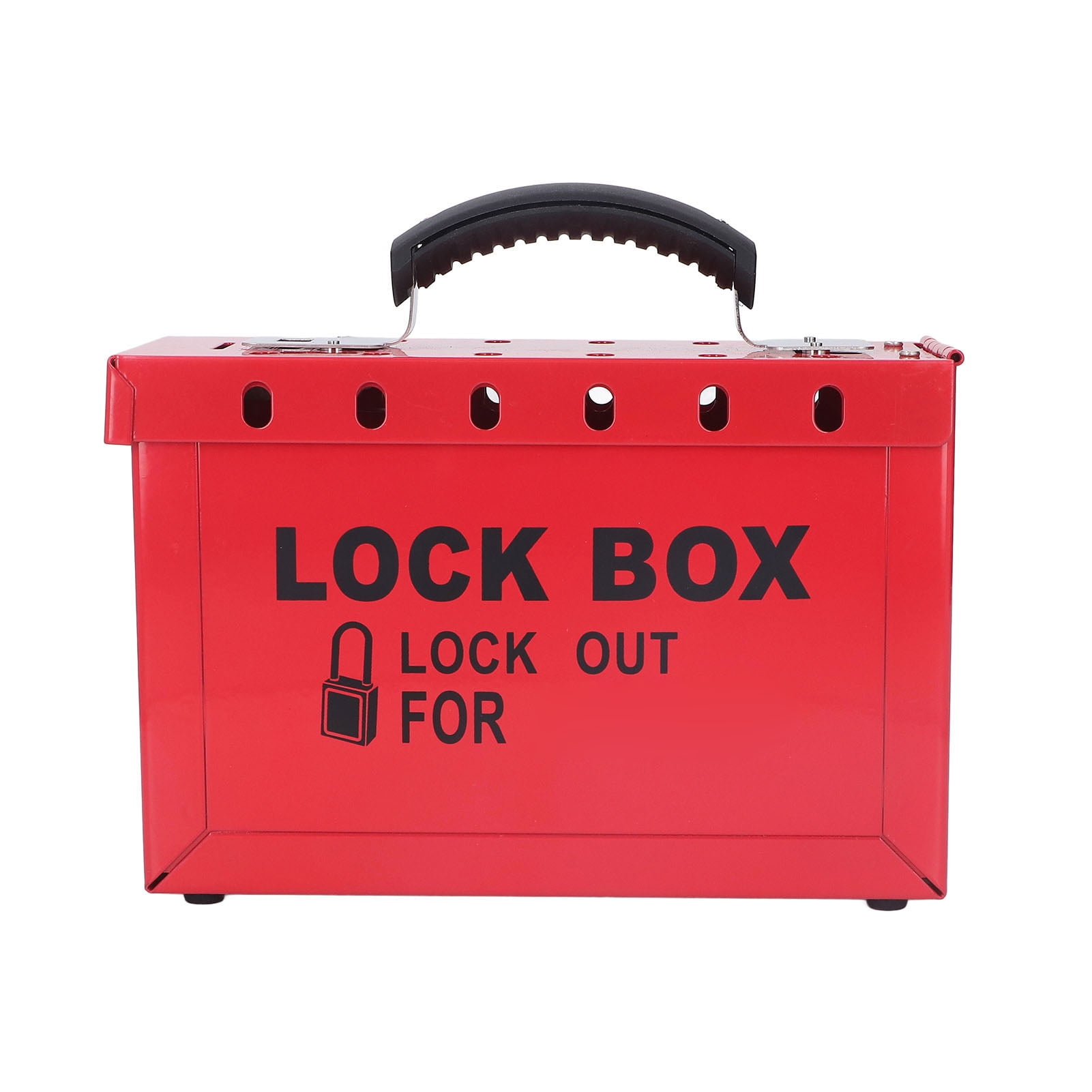 Lockout box padlock set lockout tagout box Lockout Box Padlock Set ...