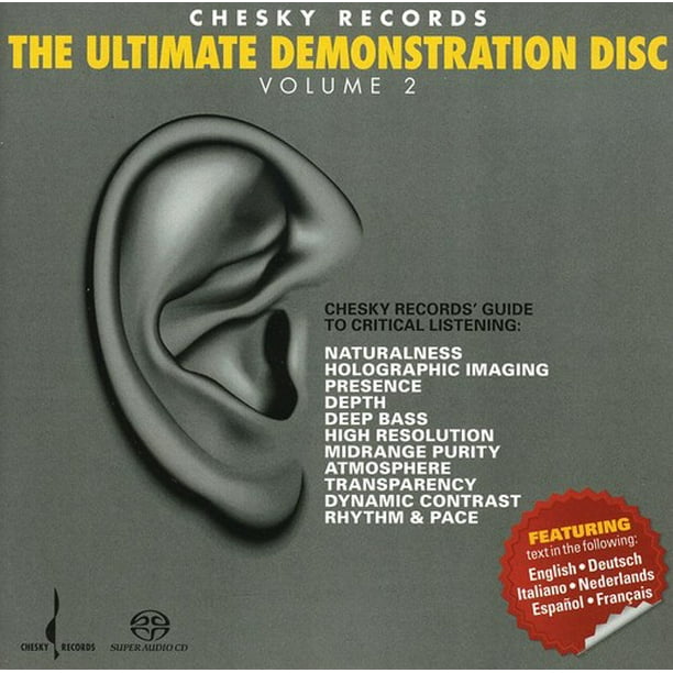 nerveus worden Lam snijden Ultimate Demonstration Disc - Vol. 2-Ultimate Demonstration Disc [SACD] -  Walmart.com