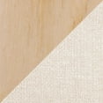 thumbnail image 2 of LumiSource Natural Wood, Cream Fabric Fabrico Chair - Set of 2, 2 of 8