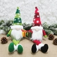 thumbnail image 6 of Christmas Santa Gnome Plush Doll, Handmade Faceless Santa Doll, Christmas Ornaments Plush Long Hat Forest Man Figurine, Xmas Santa Claus Faceless Doll Gifts Christmas Decorations Home Decor, 6 of 7