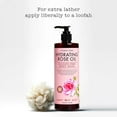 PHARM TO TABLE Hydrating Rose Oil Body Wash for Women and Men