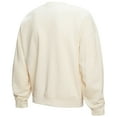 thumbnail image 3 of Women's Mitchell & Ness Cream New York Knicks Brush Bucket Pullover Sweatshirt, 3 of 3