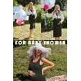 thumbnail image 4 of Ekouaer Women' Maternity Dress Rib Knit Sleeveless Baby Shower Dresses Casual Bodycon Pregnancy Clothes, 4 of 6