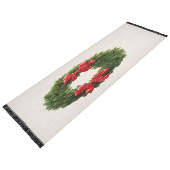 Vintage Modern Runner Rug,Non Slip Machine Washable 72"x23.5" Polyester Material Pet-Friendly Durable,Applicable to Entryway Rug Living Room Rug Sharp Focus
