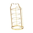 thumbnail image 1 of Estante de preparación de alimentos, soporte para platos de comida, multifuncional, de varios niveles, para cocina Oro de 5 capas, 1 of 9
