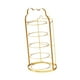 thumbnail image 1 of Estante para preparación de alimentos, soporte para platos de comida, multiusos, de acero inoxidable, ahorra espacio, estante para alimentos de varios Oro de 5 capas, 1 of 8