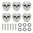 thumbnail image 2 of 6Pcs Tuning Peg, Tête de Machine Tuning Peg Guitare Forme Crâne pour Guitare Électrique Folk, 2 of 8