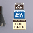 thumbnail image 2 of Classic Framed Lost And Found Golf Balls Sign (Black /Gold) - Small, 2 of 5