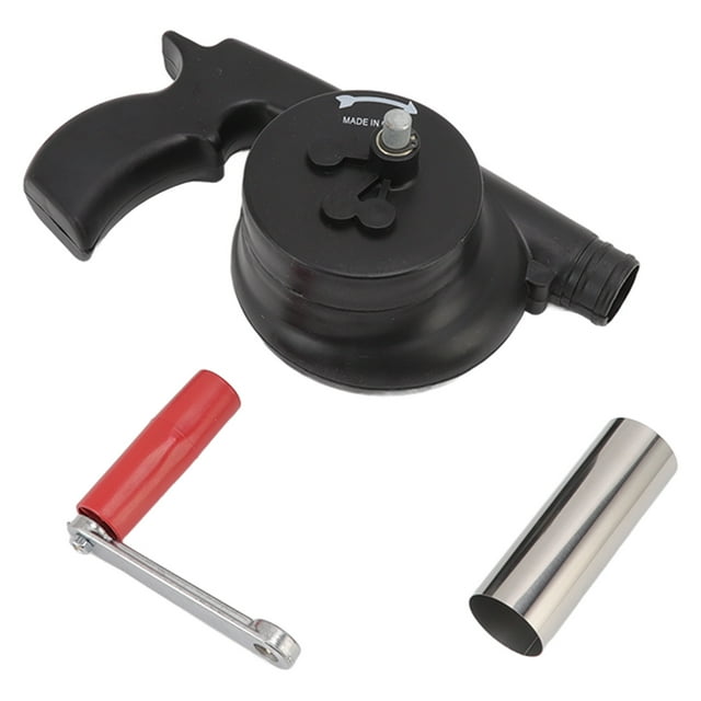 BBQ Fan, ABS Small Barbecue Air Blower Detached Handle For Fireplace