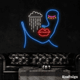 thumbnail image 2 of Craftnamesign Girl Cry Neon Sign, Girl Room Decor, Girl Face Wall Art, 2 of 4