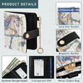 thumbnail image 5 of Small Wallet For Women Bifold Leather Pocket Coin Credit Card Holder With RFID Blocking Horse, 5 of 6