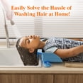 thumbnail image 2 of Lifewit Hair Washing Station for Kids, Neck Support Shampoo Bowl for Kitchen Sink or Bathtub at Home, Portable Hair Wash Basin for Toddlers, Children, Teens, Blue, 2 of 8