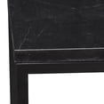 thumbnail image 6 of Sarrasseau Set of 2 Black Marble Square Side Tables, 6 of 9