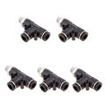 thumbnail image 2 of Miulika 5 Pcs Raccords Pneumatiques Connecteurs - Tuyau, DPD-D8-01, 2 of 9