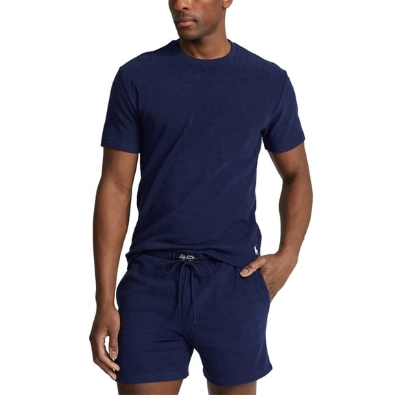 Polo Ralph Lauren Mens Regular fit T-Shirt Pajamas Medium Navy Blue