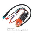 thumbnail image 4 of Placa De Circuito De Scooter, Tablero De Instrumentos De Scooter Eléctrico Pantalla De Datos Instantánea Metal Para Mantenimiento, 4 of 7