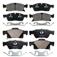 thumbnail image 5 of Detroit Axle - Brake Pads for Jeep 2011-2016 Grand Cherokee 2011-2020 Dodge Durango, 4 Ceramic Brake Pads 2012 2013 2014 2015 Replacement Brakes Front and Rear, 5 of 7